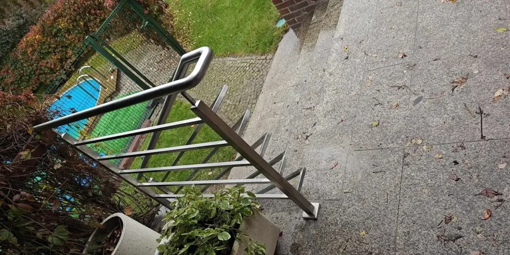 montaż barierek ze stali nierdzewnej