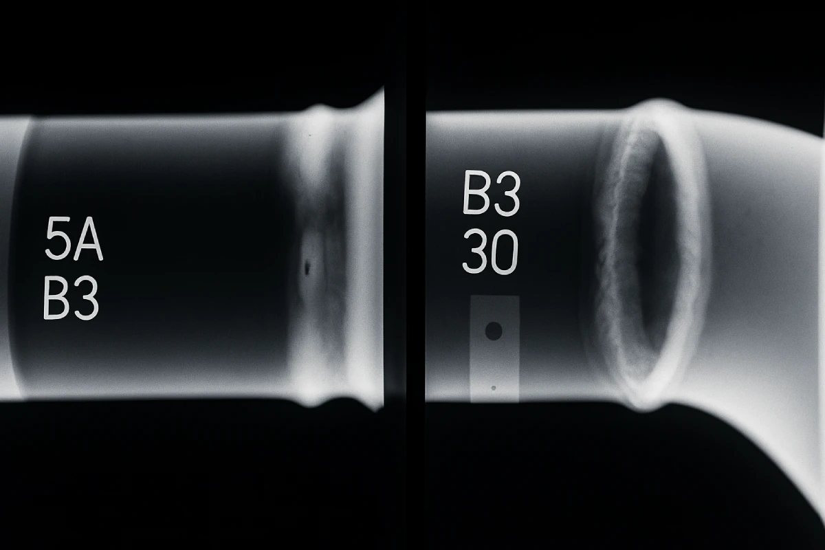 Spawanie rur pod RTG – usługi spawalnicze dla przemysłu